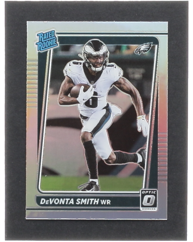 DeVonta Smith 2021 Donruss Optic Holo #205 RR RC at PristineAuction.com DeVonta Smith 2021 Donruss Optic Holo #205 RR RC at PristineAuction.com