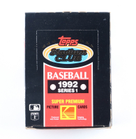 1992 Topps Stadium Club Series 1 Baseball Hobby Box with (36) Packs at PristineAuction.com