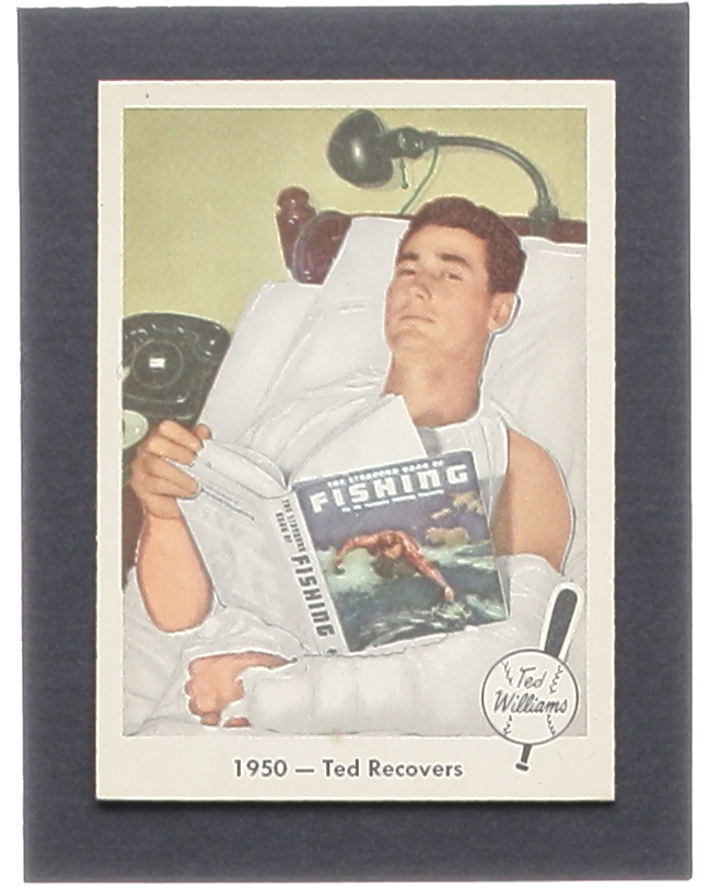 Ted Williams 1959 Fleer Ted Williams #41 1950 Ted Recovers at PristineAuction.com Ted Williams 1959 Fleer Ted Williams #41 1950 Ted Recovers at PristineAuction.com
