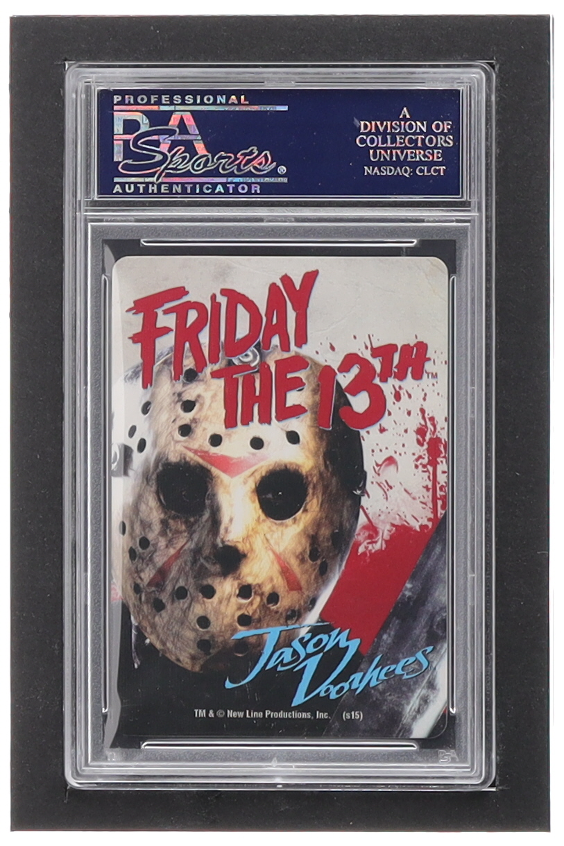 Ari Lehman Signed "Friday the 13th Part VII: The New Blood" Jack of Hearts Playing Card Inscribed "Jason 1" (PSA) at PristineAuction.com Ari Lehman Signed "Friday the 13th Part VII: The New Blood" Jack of Hearts Playing Card Inscribed "Jason 1" (PSA) at PristineAuction.com