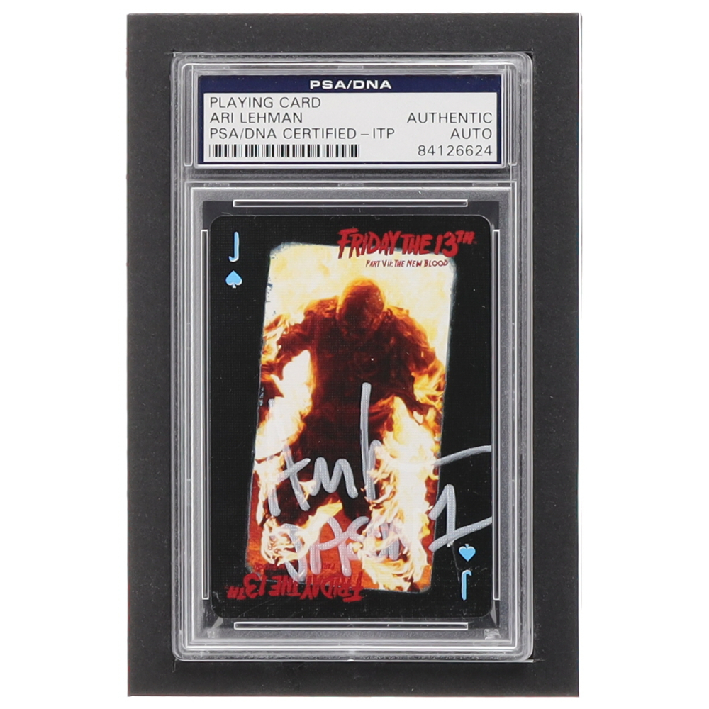 Ari Lehman Signed 