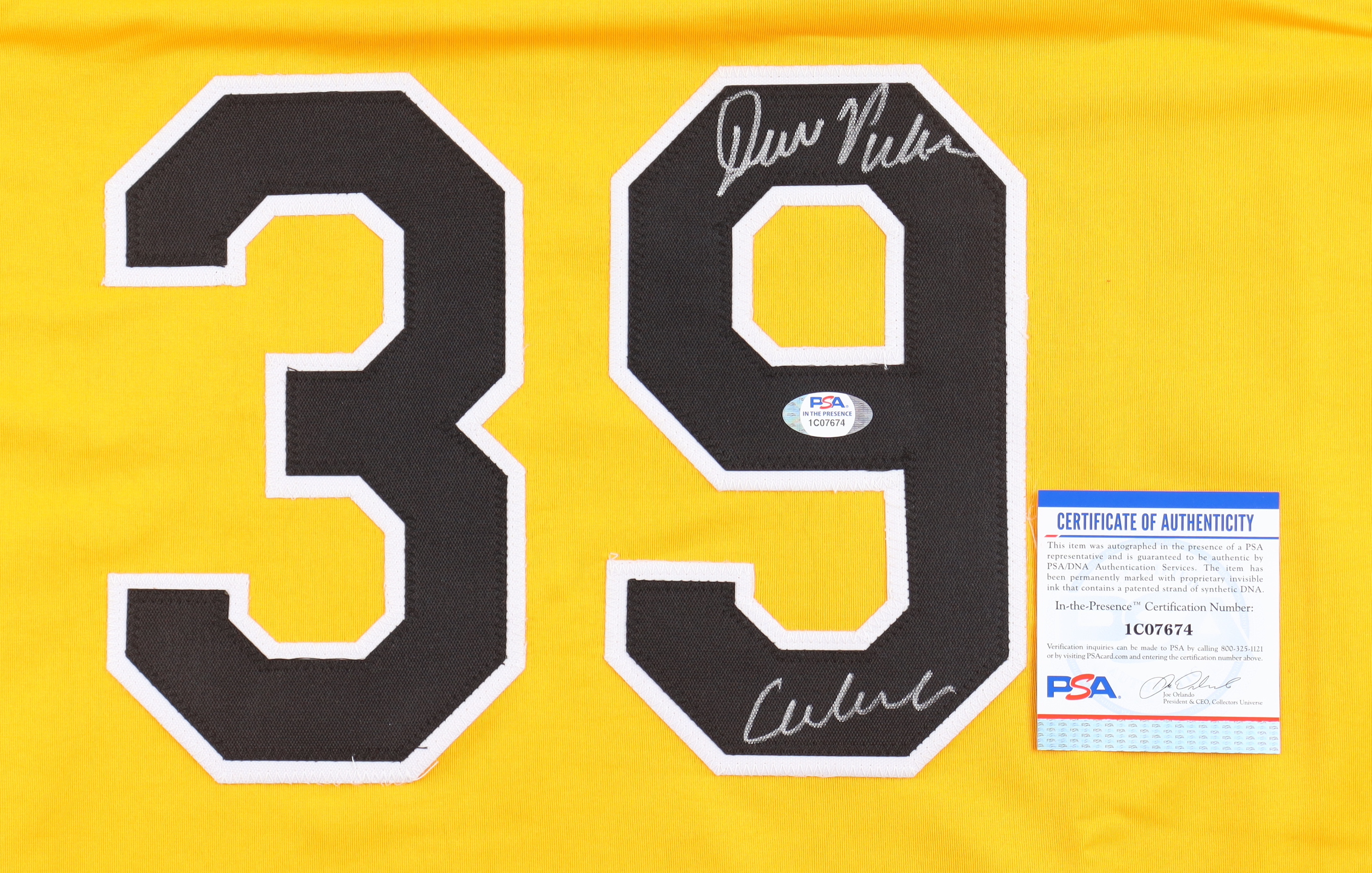 Dave Parker Signed Jersey Inscribed "Cobra" (PSA) at PristineAuction.com Dave Parker Signed Jersey Inscribed "Cobra" (PSA) at PristineAuction.com