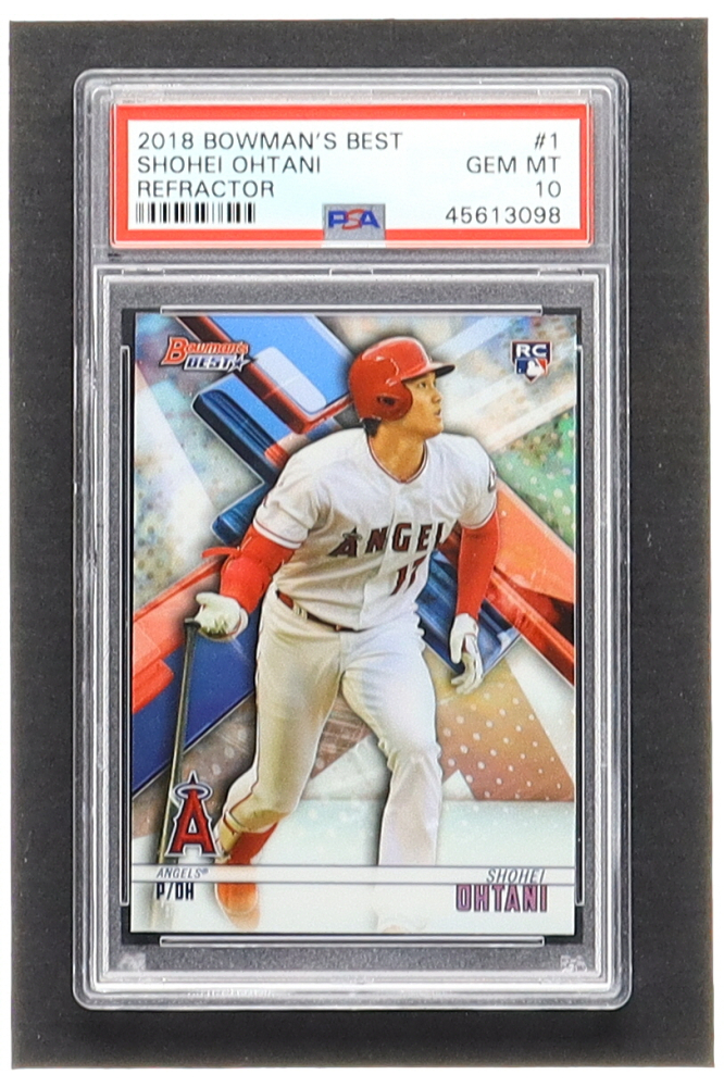 PSA10】大谷翔平 topps bowman 2018 RC ルーキー 大谷翔平 2018 Topps