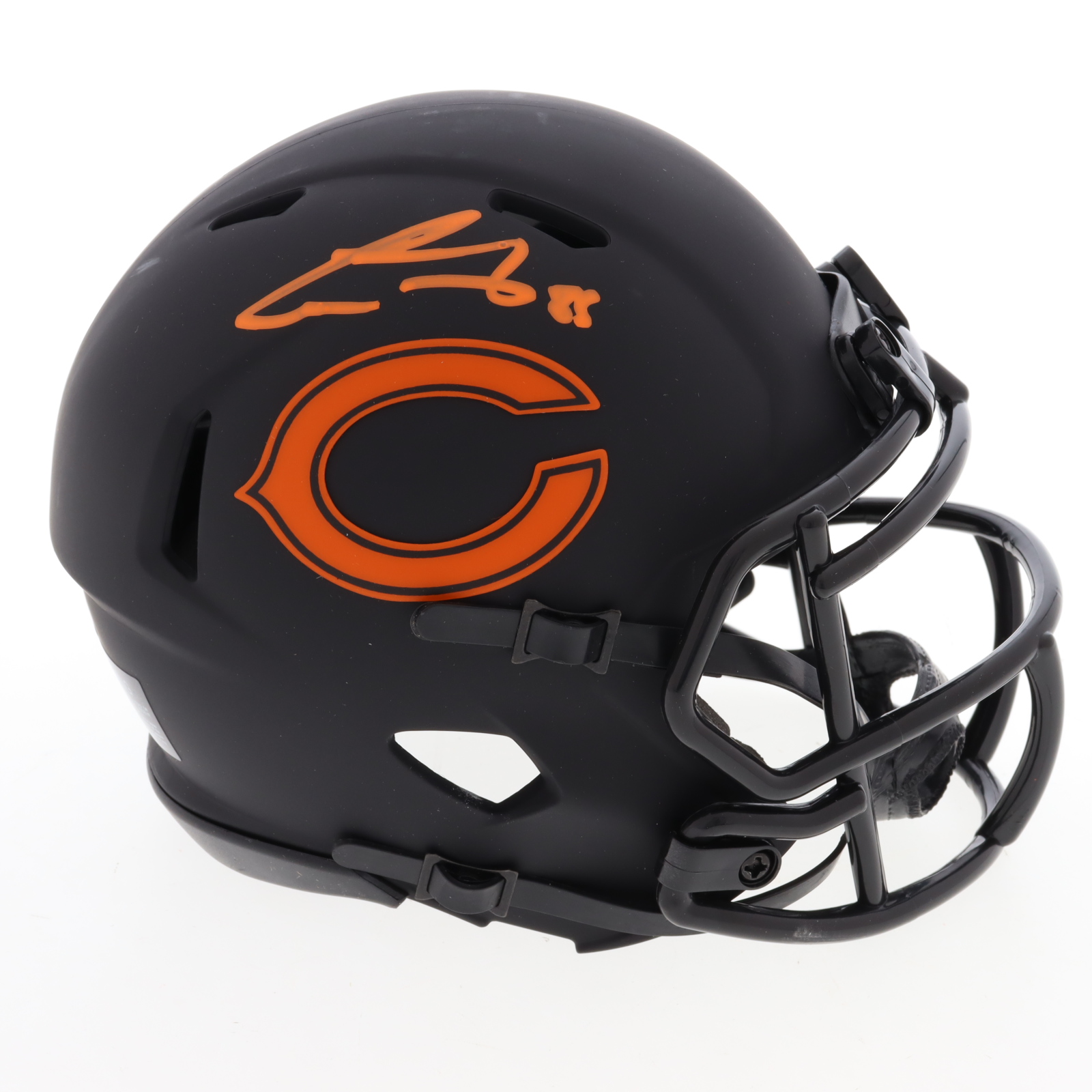 Cole Kmet Signed Bears Eclipse Alternate Speed Mini Helmet (Beckett) at PristineAuction.com Cole Kmet Signed Bears Eclipse Alternate Speed Mini Helmet (Beckett) at PristineAuction.com