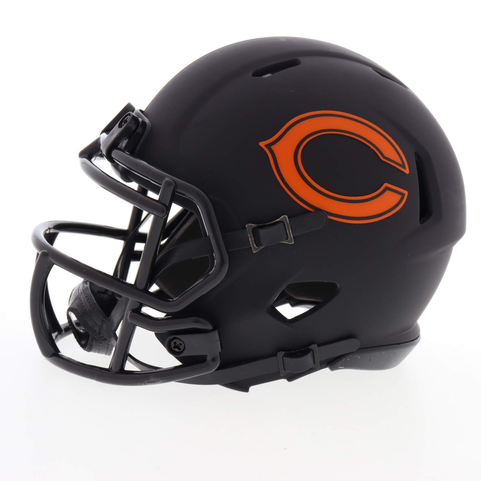 Cole Kmet Signed Bears Eclipse Alternate Speed Mini Helmet (Beckett) at PristineAuction.com Cole Kmet Signed Bears Eclipse Alternate Speed Mini Helmet (Beckett) at PristineAuction.com