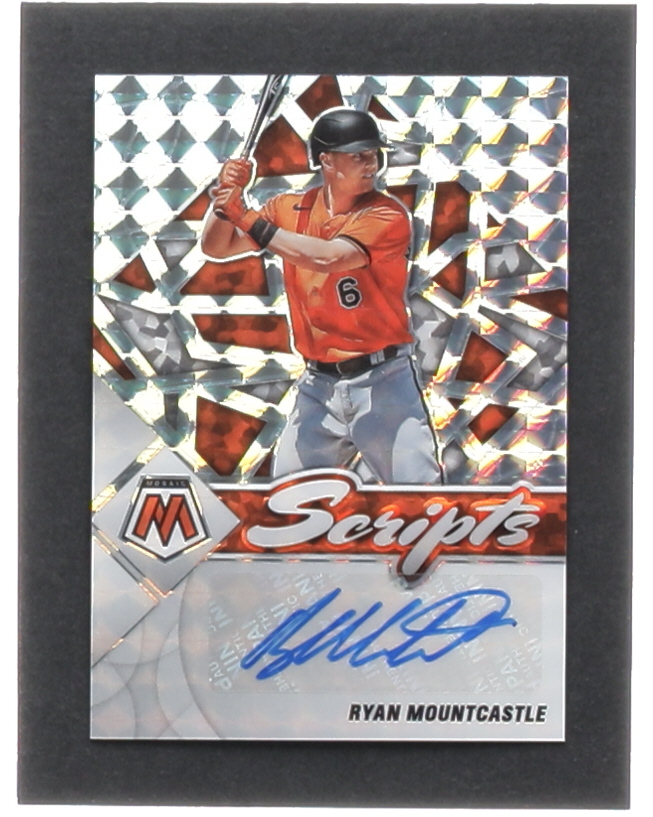 Ryan Mountcastle 2022 Panini Mosaic Scripts #81 at PristineAuction.com Ryan Mountcastle 2022 Panini Mosaic Scripts #81 at PristineAuction.com