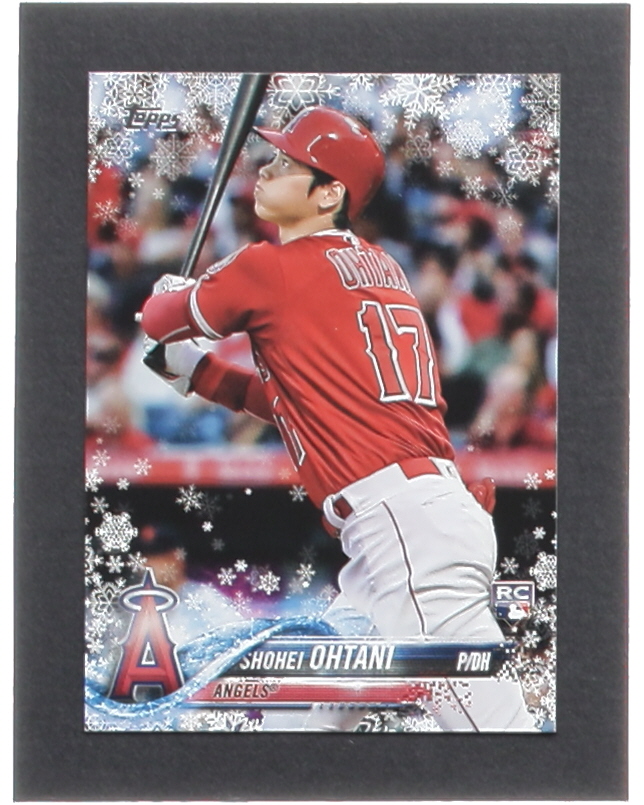 Shohei Ohtani 2018 Topps Walmart Holiday Snowflake #HMW17 RC at PristineAuction.com Shohei Ohtani 2018 Topps Walmart Holiday Snowflake #HMW17 RC at PristineAuction.com