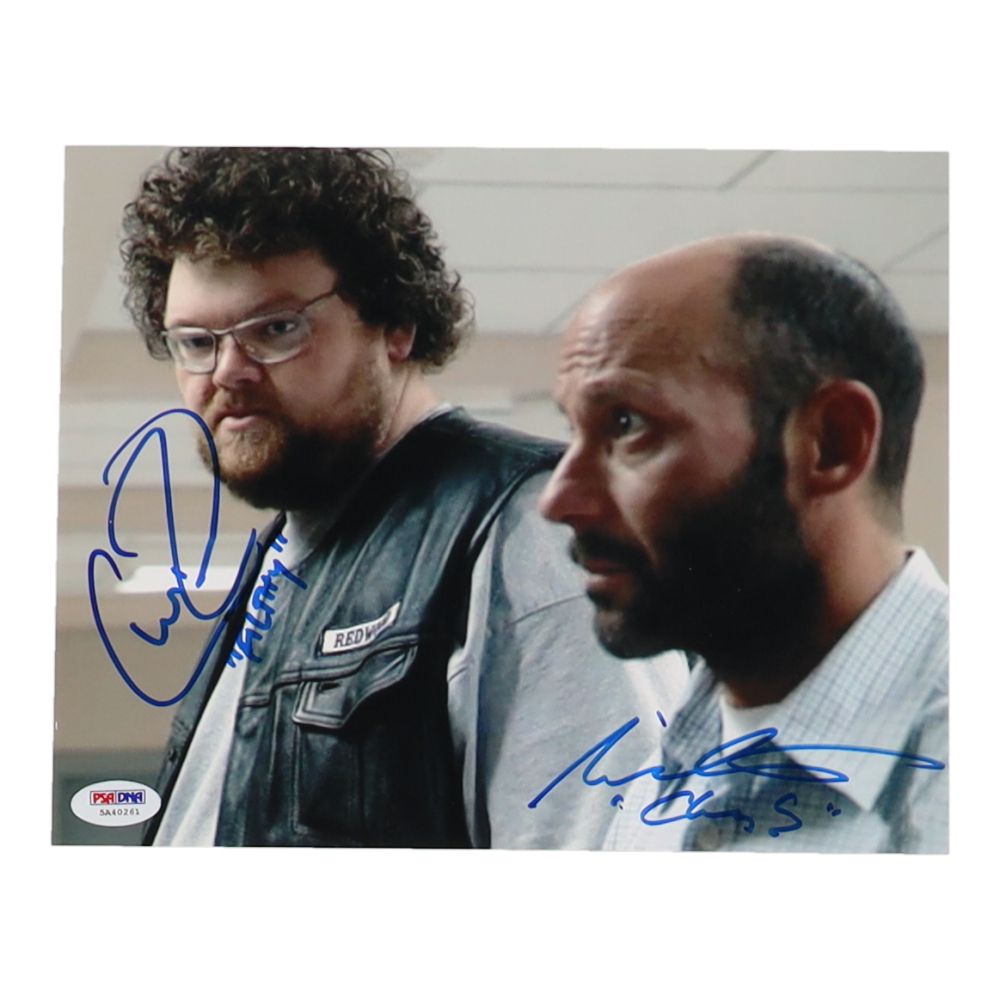 Chris Reed & Michael Ornstein Signed "Sons of Anarchy" 8x10 Photo Inscribed "Filthy" & "Chucky