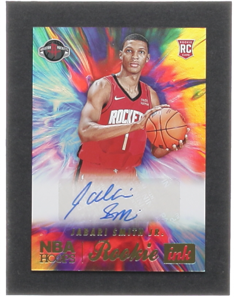 Jabari Smith Jr. 2022-23 Hoops Rookie Ink Hyper Gold #3 RC