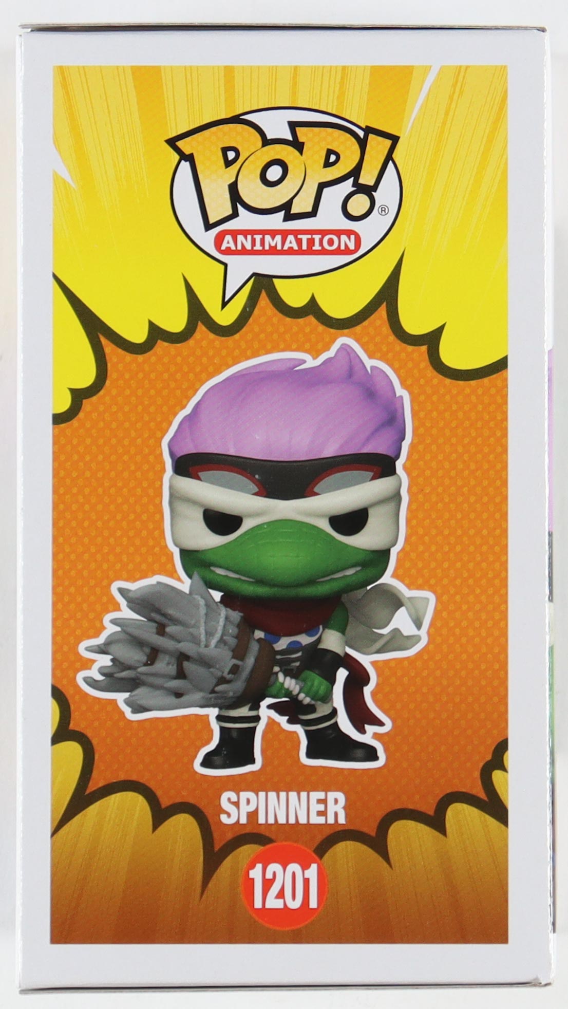 Larry Brantley Signed "My Hero Academia" #1201 Spinner Funko Pop! Vinyl Figure Inscribed "Call Me... SPINNER!" (JSA) at PristineAuction.com Larry Brantley Signed "My Hero Academia" #1201 Spinner Funko Pop! Vinyl Figure Inscribed "Call Me... SPINNER!" (JSA) at PristineAuction.com