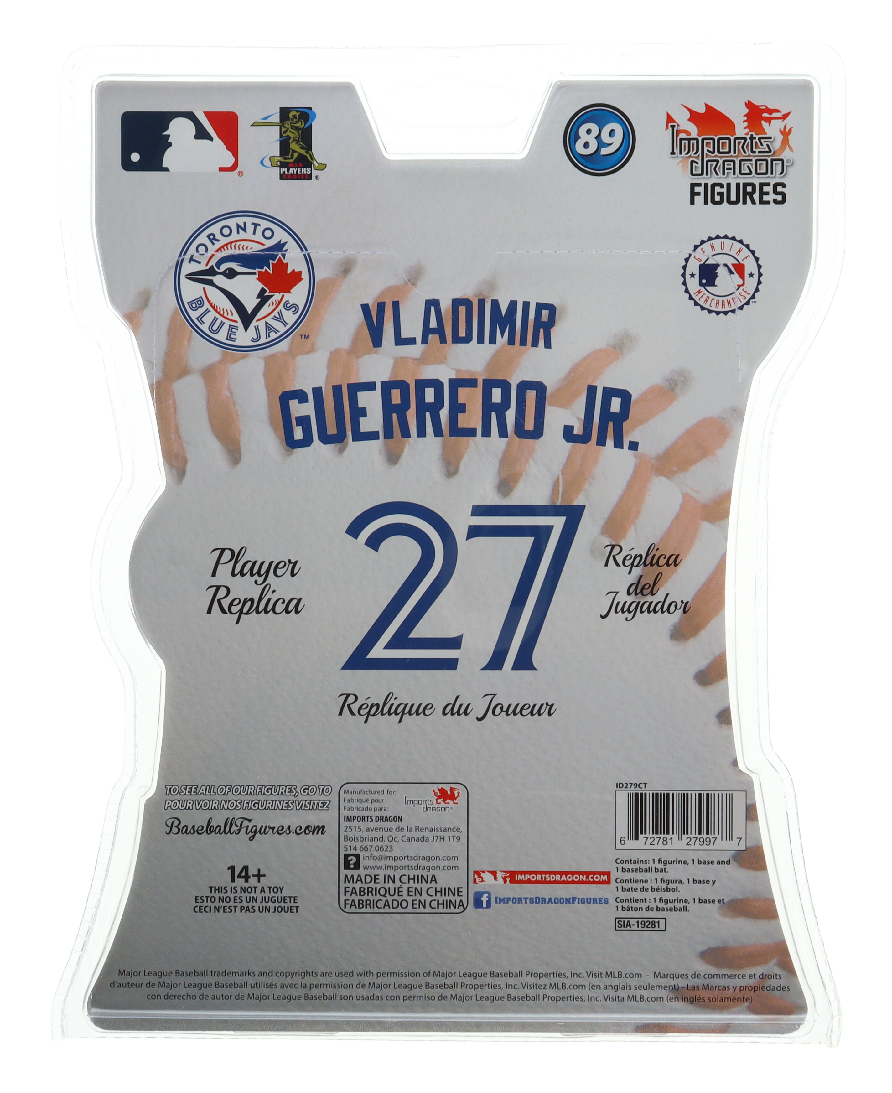 Vladimir Guerrero Jr. Signed Imports Dragon Blue Jays Action Figure (PSA) at PristineAuction.com Vladimir Guerrero Jr. Signed Imports Dragon Blue Jays Action Figure (PSA) at PristineAuction.com