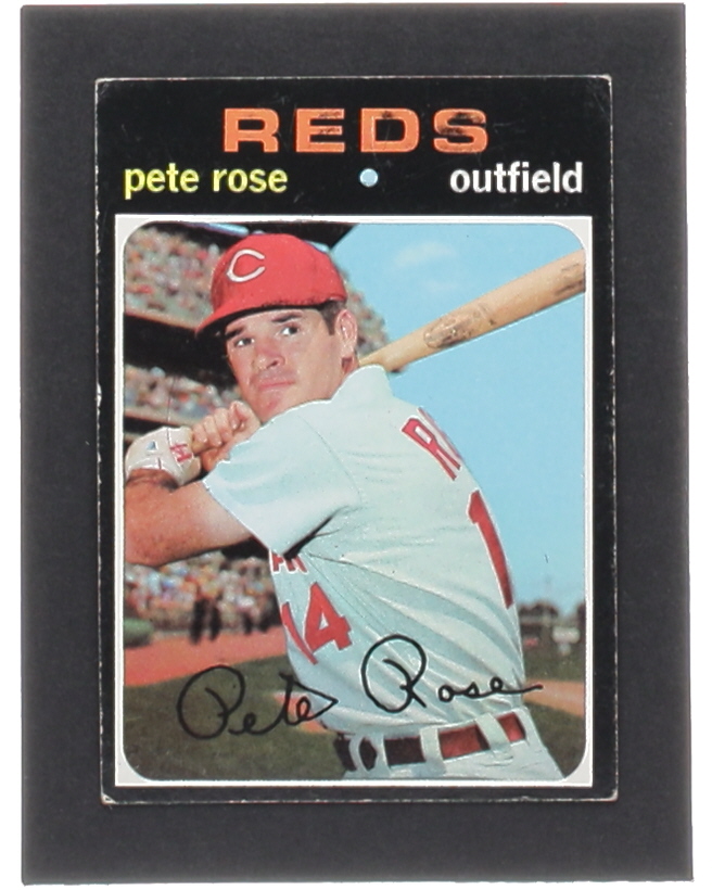 Pete Rose 1971 Topps #100 at PristineAuction.com Pete Rose 1971 Topps #100 at PristineAuction.com