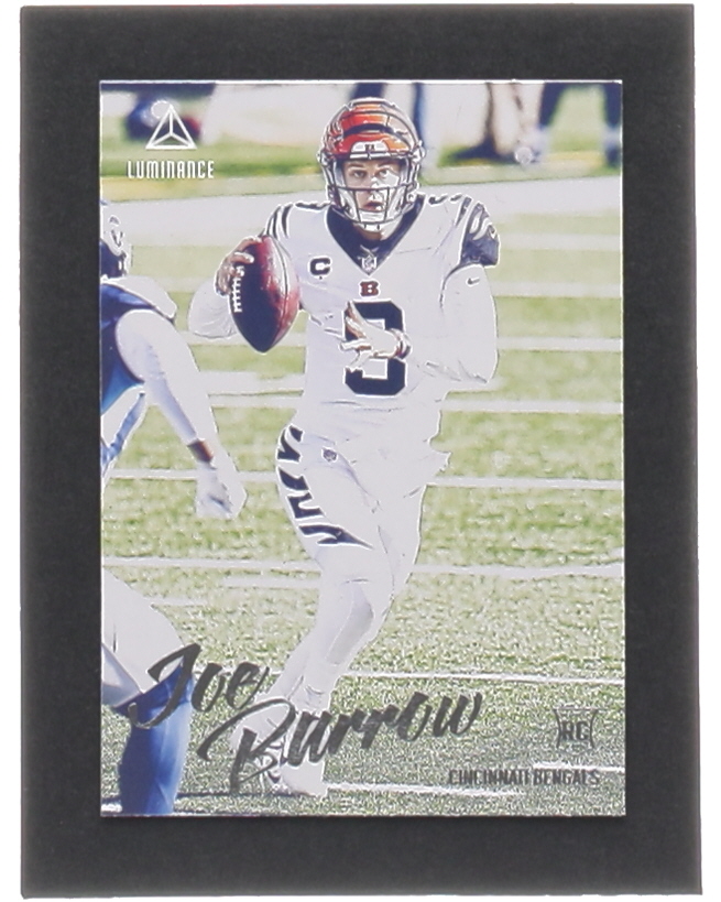 Joe Burrow 2020 Panini Luminance #201 RC / Chronicles at PristineAuction.com Joe Burrow 2020 Panini Luminance #201 RC / Chronicles at PristineAuction.com