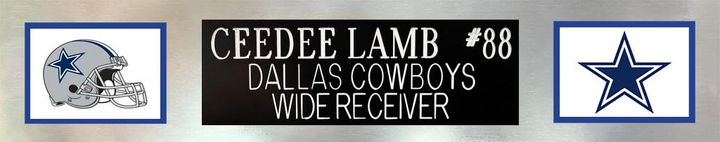 CeeDee Lamb Signed Cowboys Custom Framed Jersey (Fanatics) at PristineAuction.com CeeDee Lamb Signed Cowboys Custom Framed Jersey (Fanatics) at PristineAuction.com