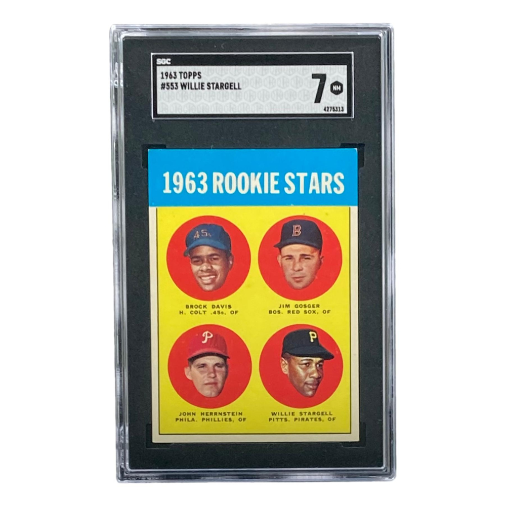 Brock Davis RC / Jim Gosger RC / Willie Stargell RC / John 