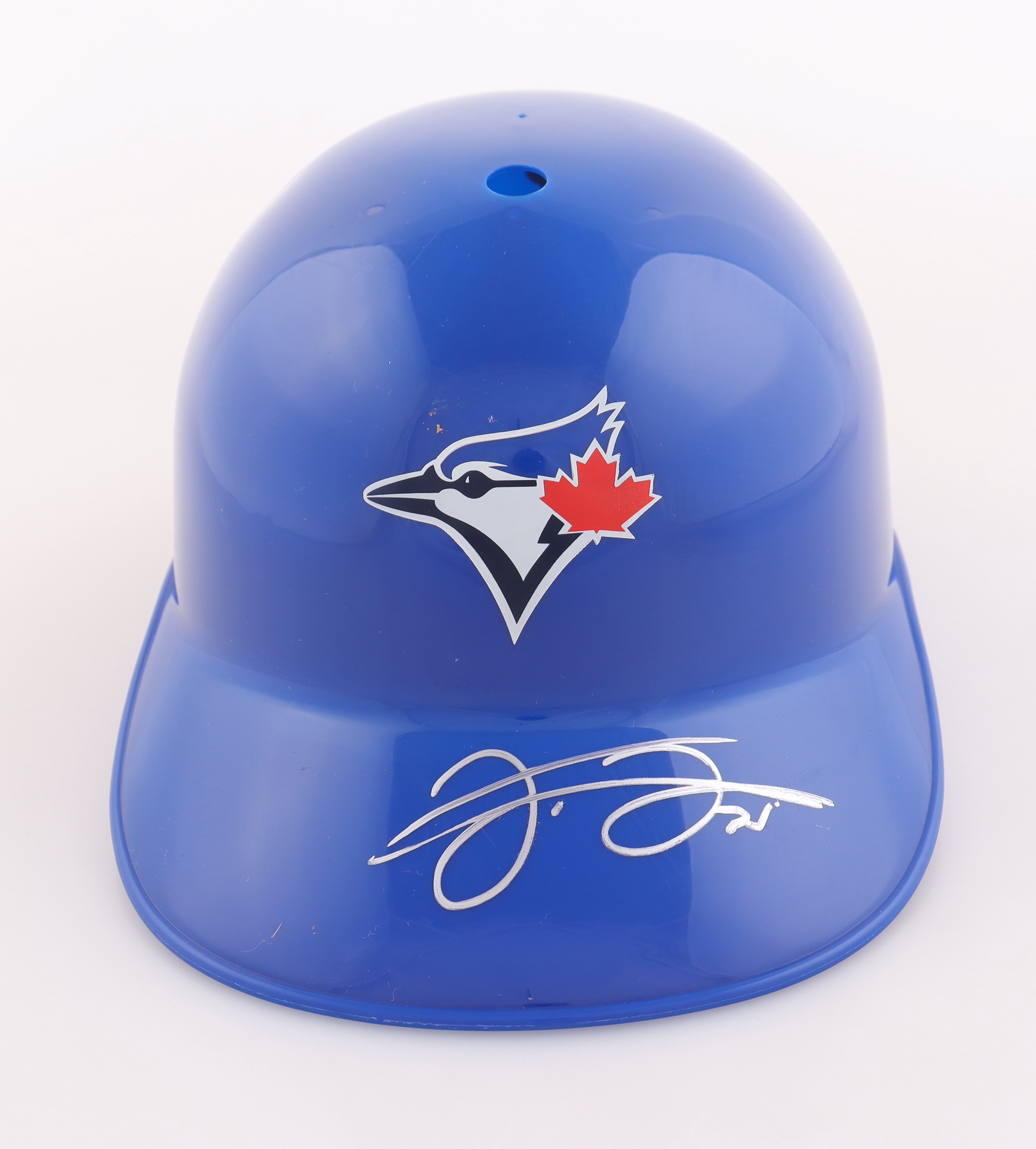 Frank Thomas Signed Blue Jays Full-Size Batting Helmet (Schwartz) at PristineAuction.com Frank Thomas Signed Blue Jays Full-Size Batting Helmet (Schwartz) at PristineAuction.com