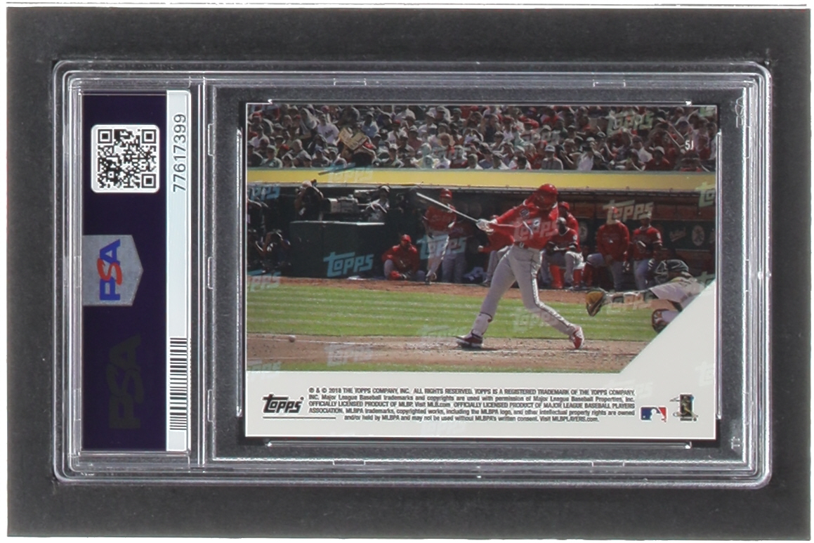 Shohei Ohtani 2018 Topps Now Japanese #5J (PSA 10) at PristineAuction.com Shohei Ohtani 2018 Topps Now Japanese #5J (PSA 10) at PristineAuction.com