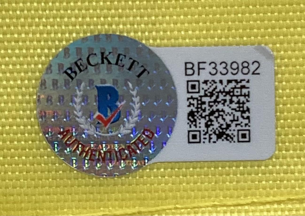 Gary Player Signed Custom Framed 2007 Masters Golf Flag Inscribed "61 74 78 50th" (Beckett) at PristineAuction.com Gary Player Signed Custom Framed 2007 Masters Golf Flag Inscribed "61 74 78 50th" (Beckett) at PristineAuction.com