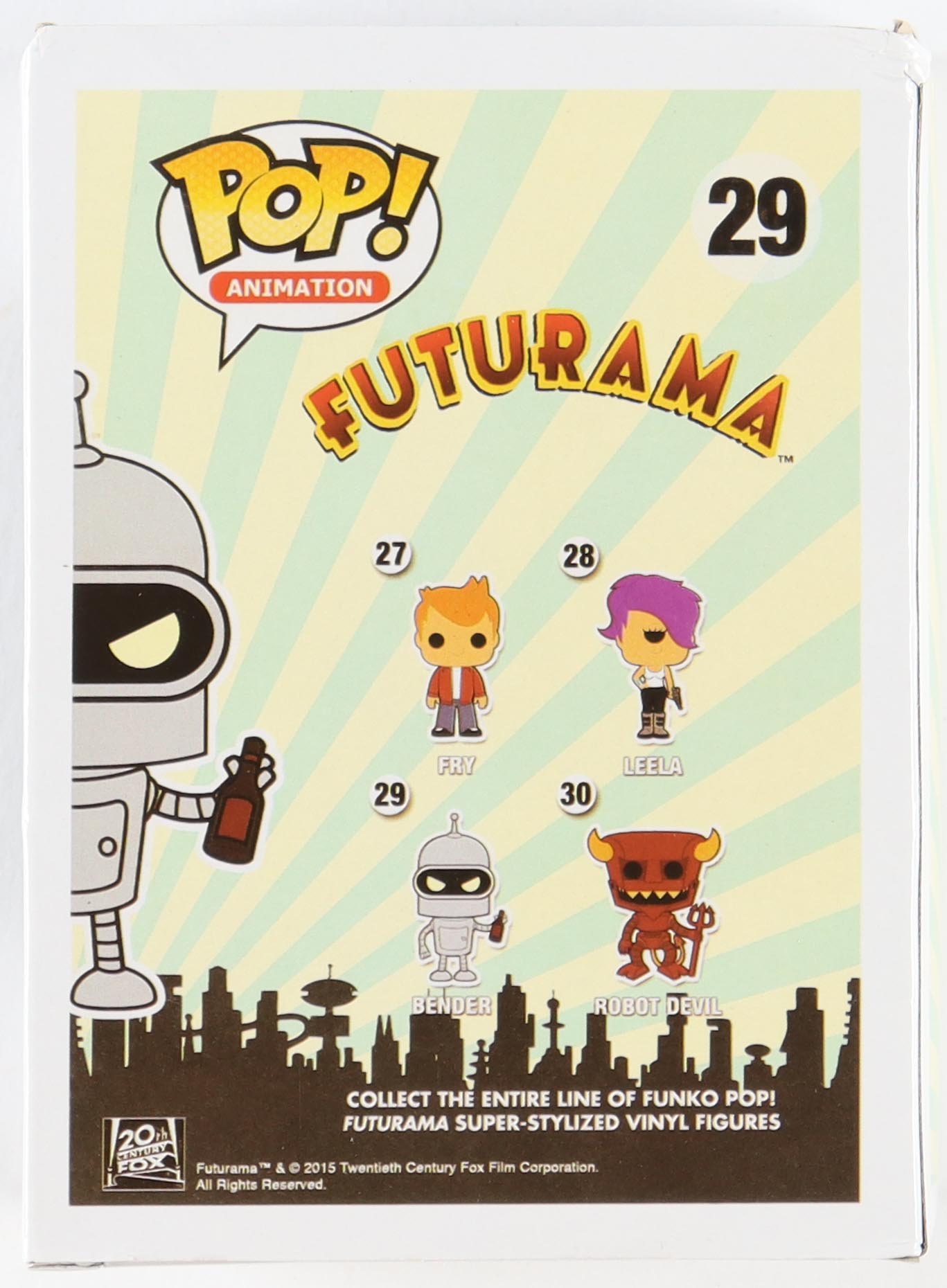 John DiMaggio Signed "Futurama" #29 Bender Funko Pop! Vinyl Figure With Extensive Inscription (JSA) at PristineAuction.com John DiMaggio Signed "Futurama" #29 Bender Funko Pop! Vinyl Figure With Extensive Inscription (JSA) at PristineAuction.com