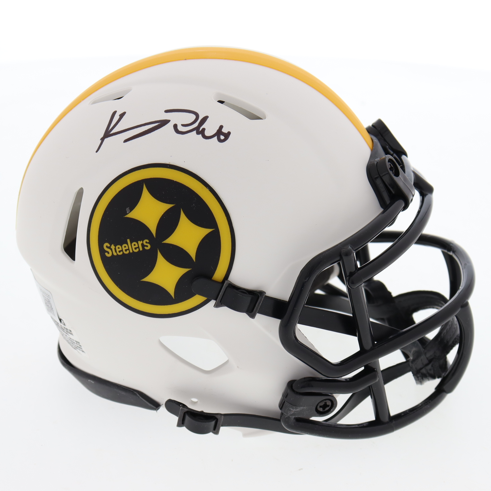 Kenny Pickett Signed Steelers Lunar Eclipse Alternate Speed Mini Helmet (Beckett) at PristineAuction.com Kenny Pickett Signed Steelers Lunar Eclipse Alternate Speed Mini Helmet (Beckett) at PristineAuction.com
