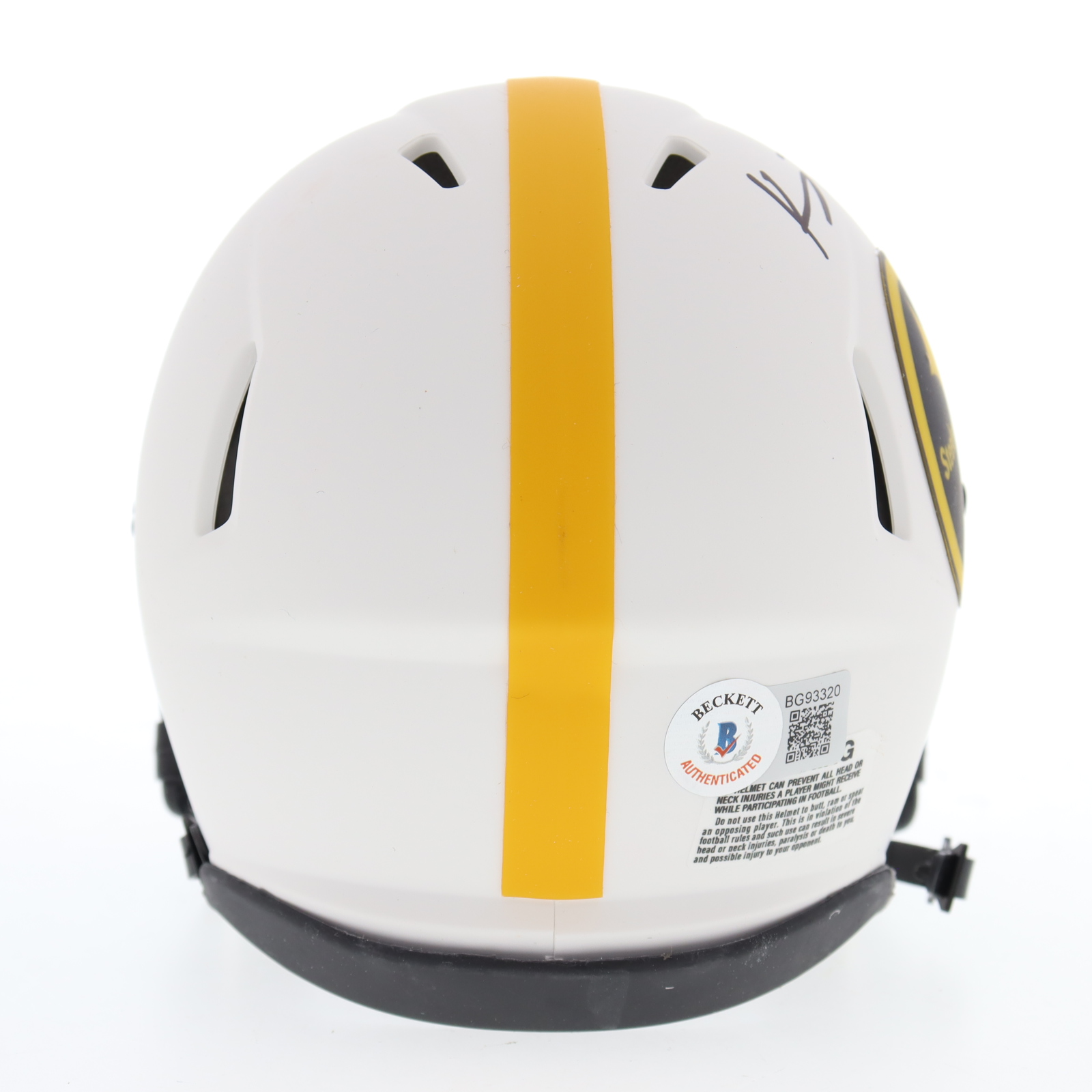 Kenny Pickett Signed Steelers Lunar Eclipse Alternate Speed Mini Helmet (Beckett) at PristineAuction.com Kenny Pickett Signed Steelers Lunar Eclipse Alternate Speed Mini Helmet (Beckett) at PristineAuction.com