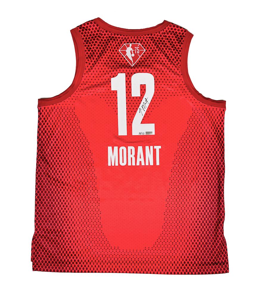 Ja Morant Signed 2022 All-Star Jersey (Panini) at PristineAuction.com Ja Morant Signed 2022 All-Star Jersey (Panini) at PristineAuction.com