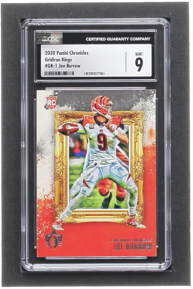 Joe Burrow 2020 Gridiron Kings #1 RC (CGC 9) at PristineAuction.com Joe Burrow 2020 Gridiron Kings #1 RC (CGC 9) at PristineAuction.com