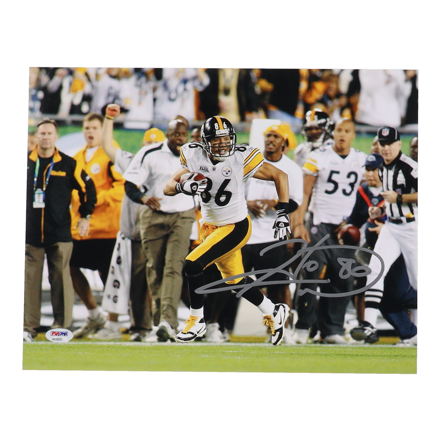 Hines Ward Signed Steelers 11x14 Photo (PSA) at PristineAuction.com Hines Ward Signed Steelers 11x14 Photo (PSA) at PristineAuction.com