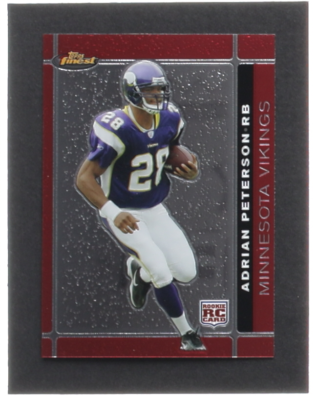 Adrian Peterson 2007 Finest #112 RC at PristineAuction.com Adrian Peterson 2007 Finest #112 RC at PristineAuction.com