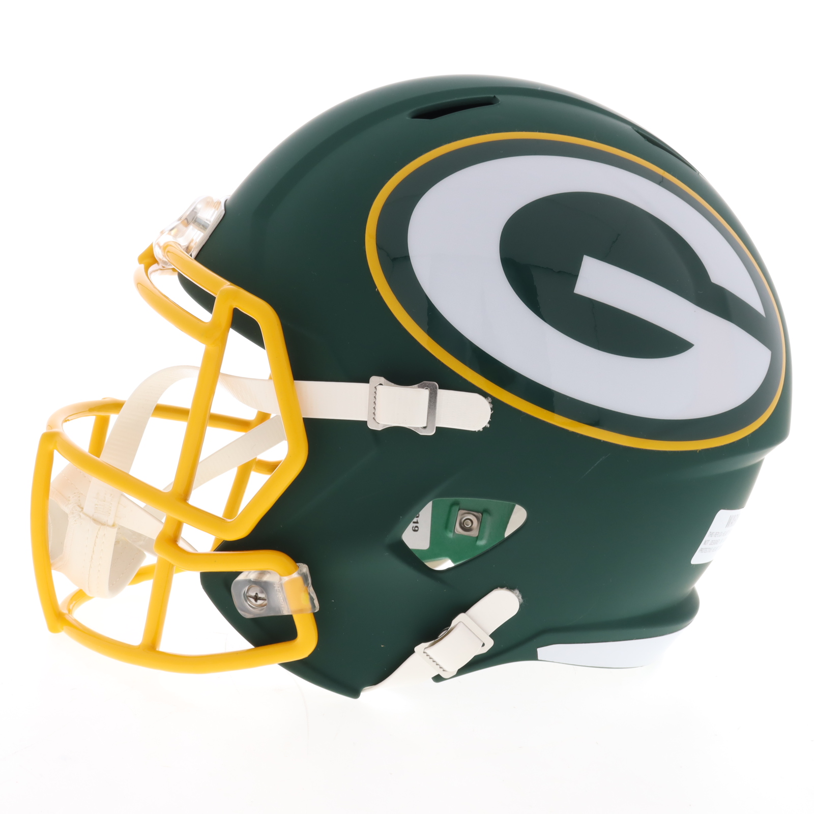 Aaron Rodgers Signed Packers On-Field Matte Green Full-Size Speed Helmet (Fanatics) at PristineAuction.com Aaron Rodgers Signed Packers On-Field Matte Green Full-Size Speed Helmet (Fanatics) at PristineAuction.com