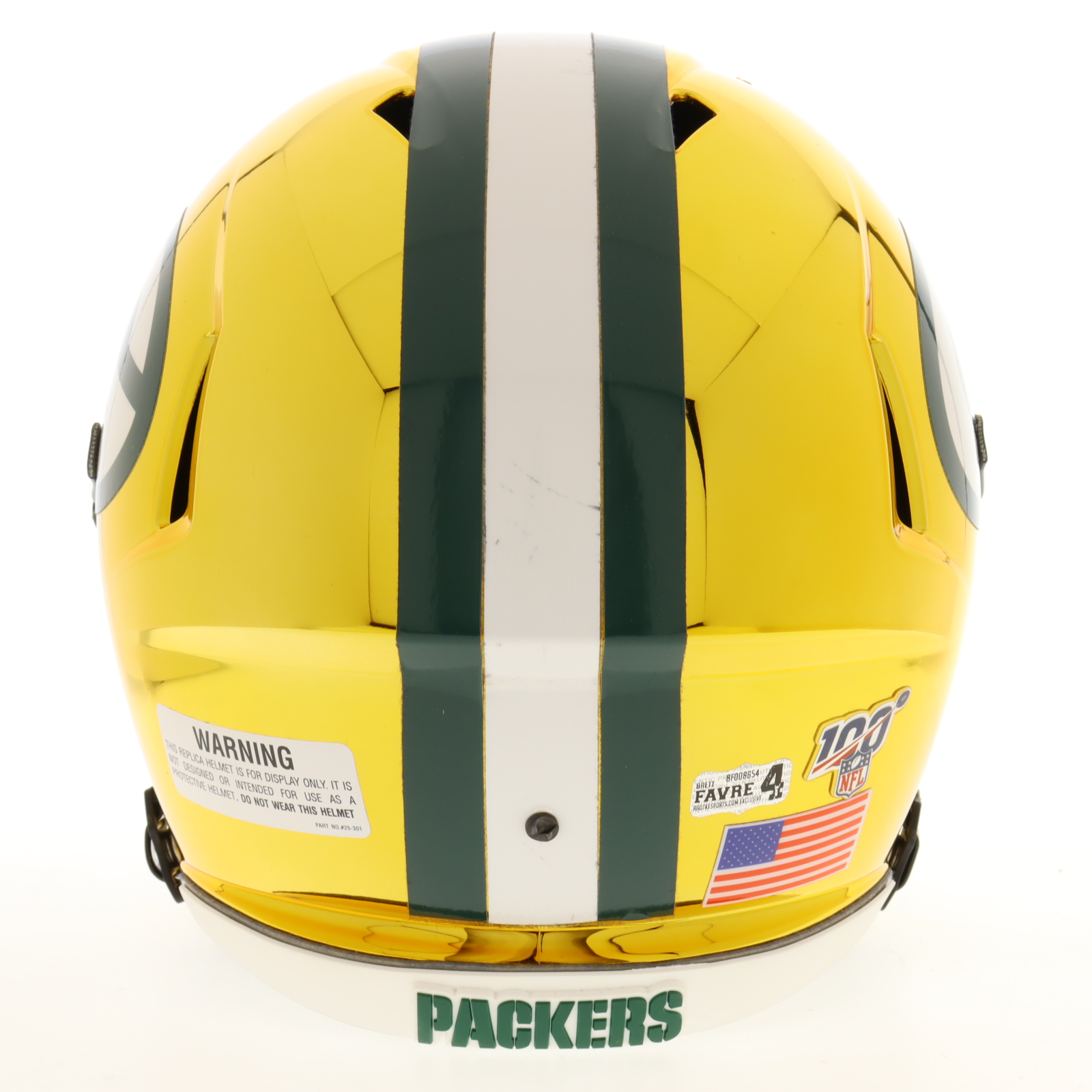Brett Favre Signed Packers Full-Size Chrome Speed Helmet (Radtke) at PristineAuction.com Brett Favre Signed Packers Full-Size Chrome Speed Helmet (Radtke) at PristineAuction.com