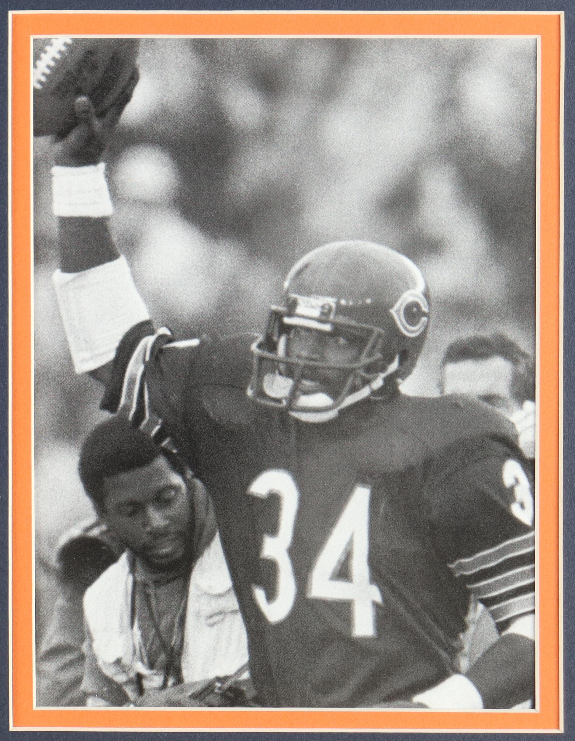 Walter Payton Signed Bears Custom Framed Cut Display with Jersey and Payton "Sweetness" Pin (PSA) at PristineAuction.com Walter Payton Signed Bears Custom Framed Cut Display with Jersey and Payton "Sweetness" Pin (PSA) at PristineAuction.com