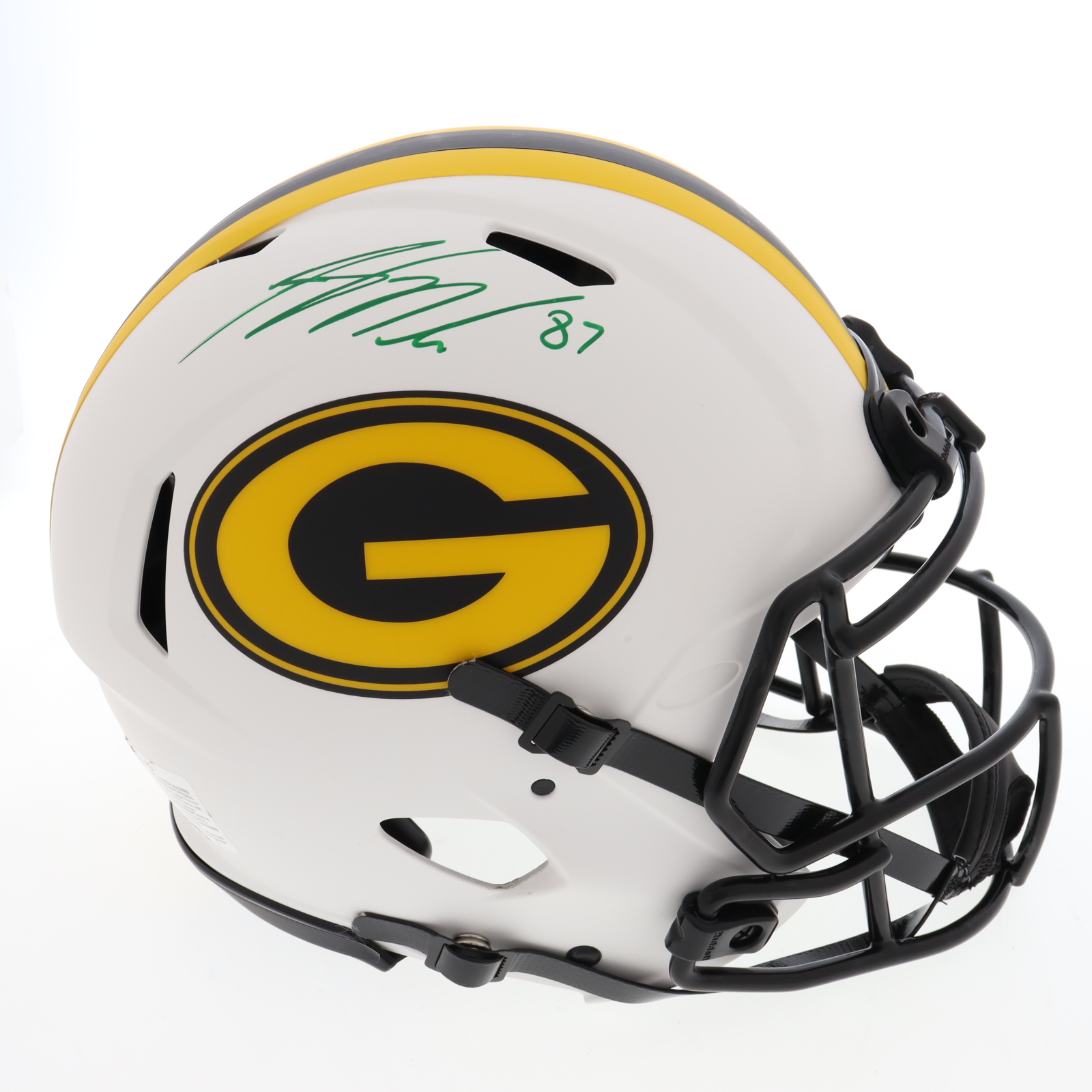 Jordy Nelson Signed Packers Full-Size Authentic Lunar Eclipse Alternate Speed Helmet (Beckett) at PristineAuction.com Jordy Nelson Signed Packers Full-Size Authentic Lunar Eclipse Alternate Speed Helmet (Beckett) at PristineAuction.com
