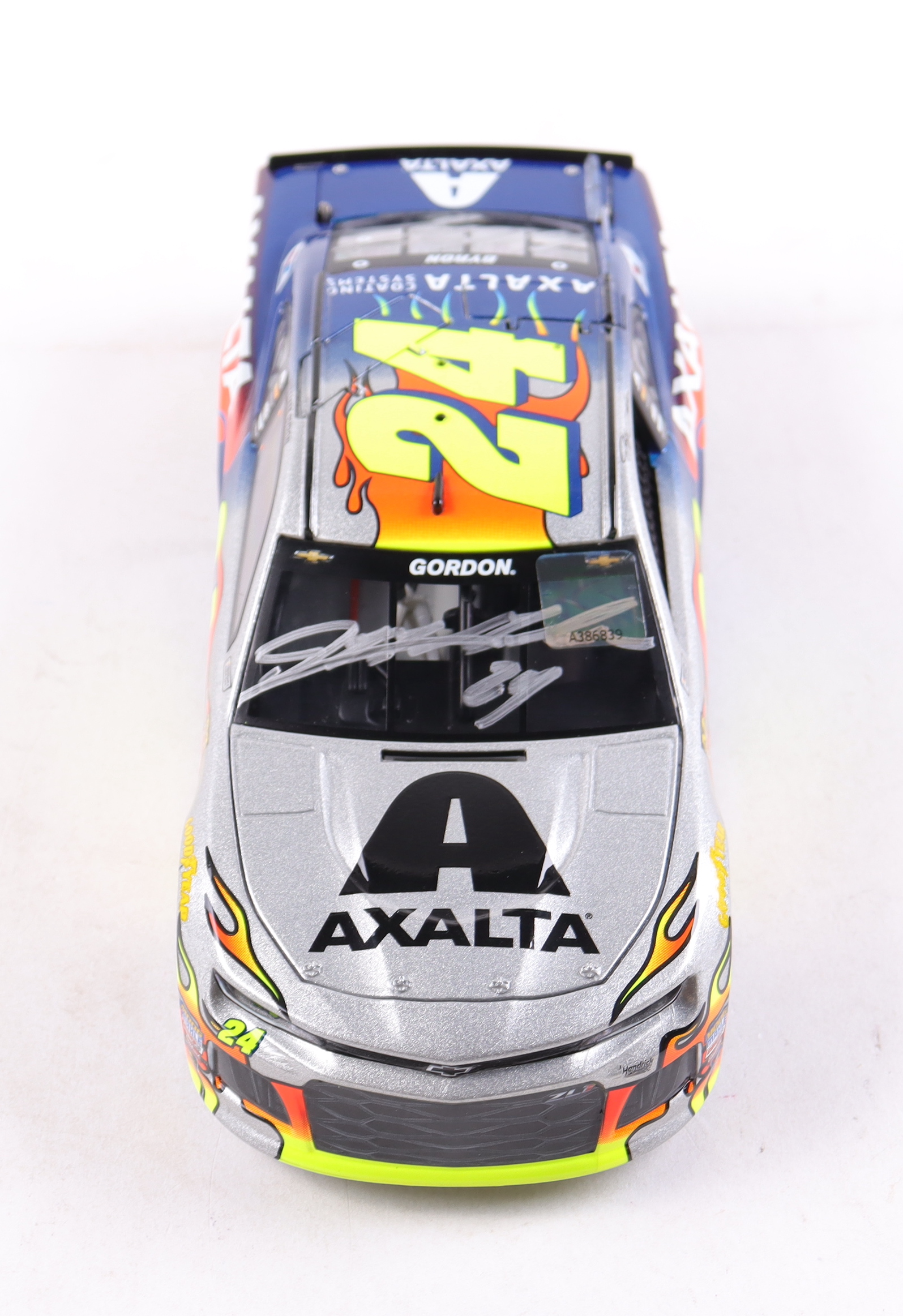 Jeff Gordon & William Byron Signed LE #24 Axalta #24EVER 2018 Camaro 1:24 Elite Diescast (Gordon) at PristineAuction.com Jeff Gordon & William Byron Signed LE #24 Axalta #24EVER 2018 Camaro 1:24 Elite Diescast (Gordon) at PristineAuction.com