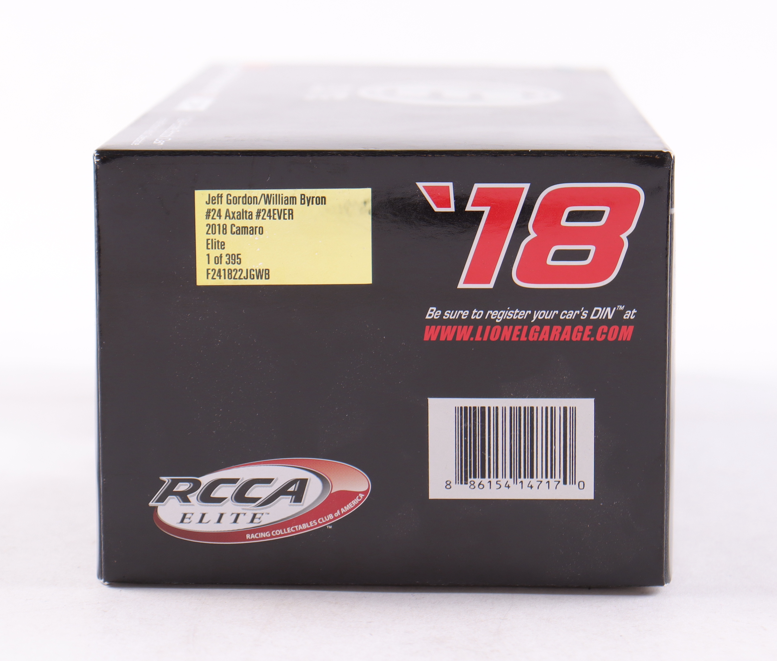 Jeff Gordon & William Byron Signed LE #24 Axalta #24EVER 2018 Camaro 1:24 Elite Diescast (Gordon) at PristineAuction.com Jeff Gordon & William Byron Signed LE #24 Axalta #24EVER 2018 Camaro 1:24 Elite Diescast (Gordon) at PristineAuction.com