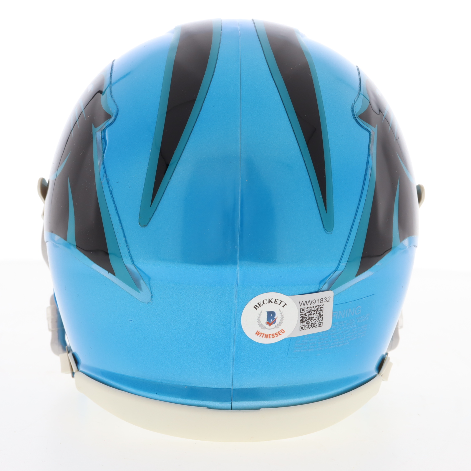 Christian McCaffrey Signed Panthers Flash Alternate Speed Mini Helmet (Beckett) at PristineAuction.com Christian McCaffrey Signed Panthers Flash Alternate Speed Mini Helmet (Beckett) at PristineAuction.com