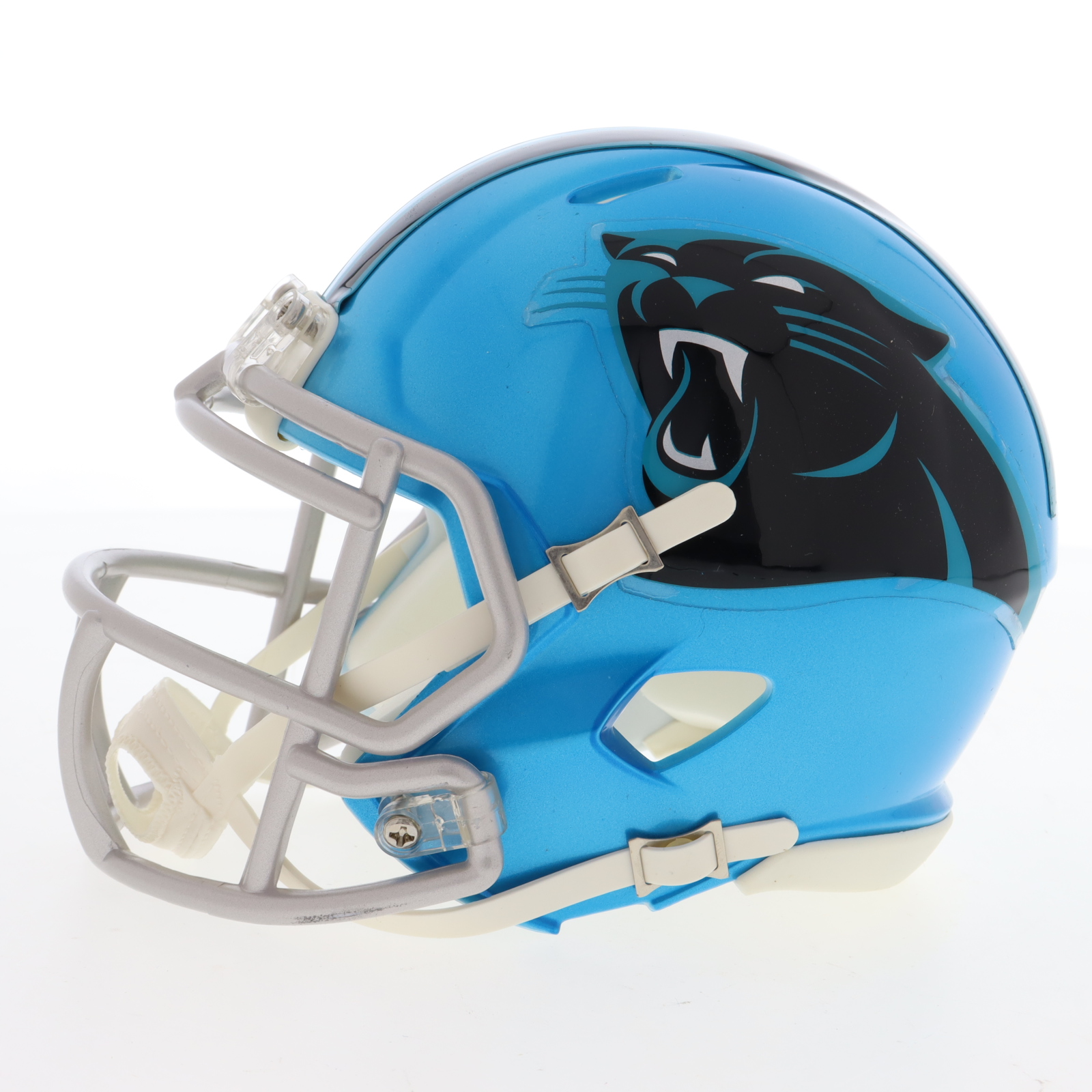 Christian McCaffrey Signed Panthers Flash Alternate Speed Mini Helmet (Beckett) at PristineAuction.com Christian McCaffrey Signed Panthers Flash Alternate Speed Mini Helmet (Beckett) at PristineAuction.com