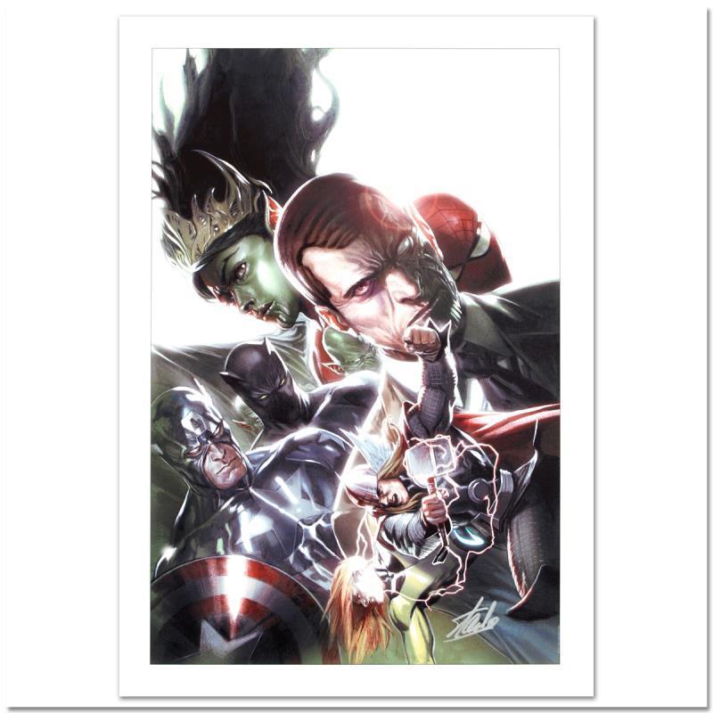 Stan Lee Signed Marvel "What If? Secret Invasion #1" LE 27x18 Giclee on Canvas (PA) at PristineAuction.com Stan Lee Signed Marvel "What If? Secret Invasion #1" LE 27x18 Giclee on Canvas (PA) at PristineAuction.com