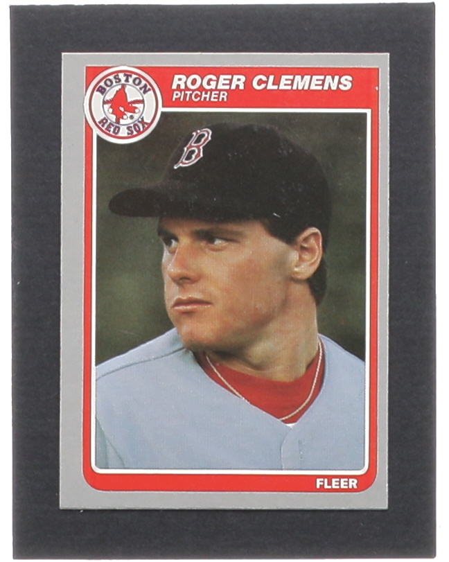 Roger Clemens 1985 Fleer #155 RC at PristineAuction.com Roger Clemens 1985 Fleer #155 RC at PristineAuction.com