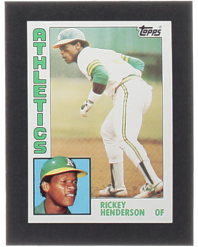 Rickey Henderson 1984 Topps #230 at PristineAuction.com Rickey Henderson 1984 Topps #230 at PristineAuction.com