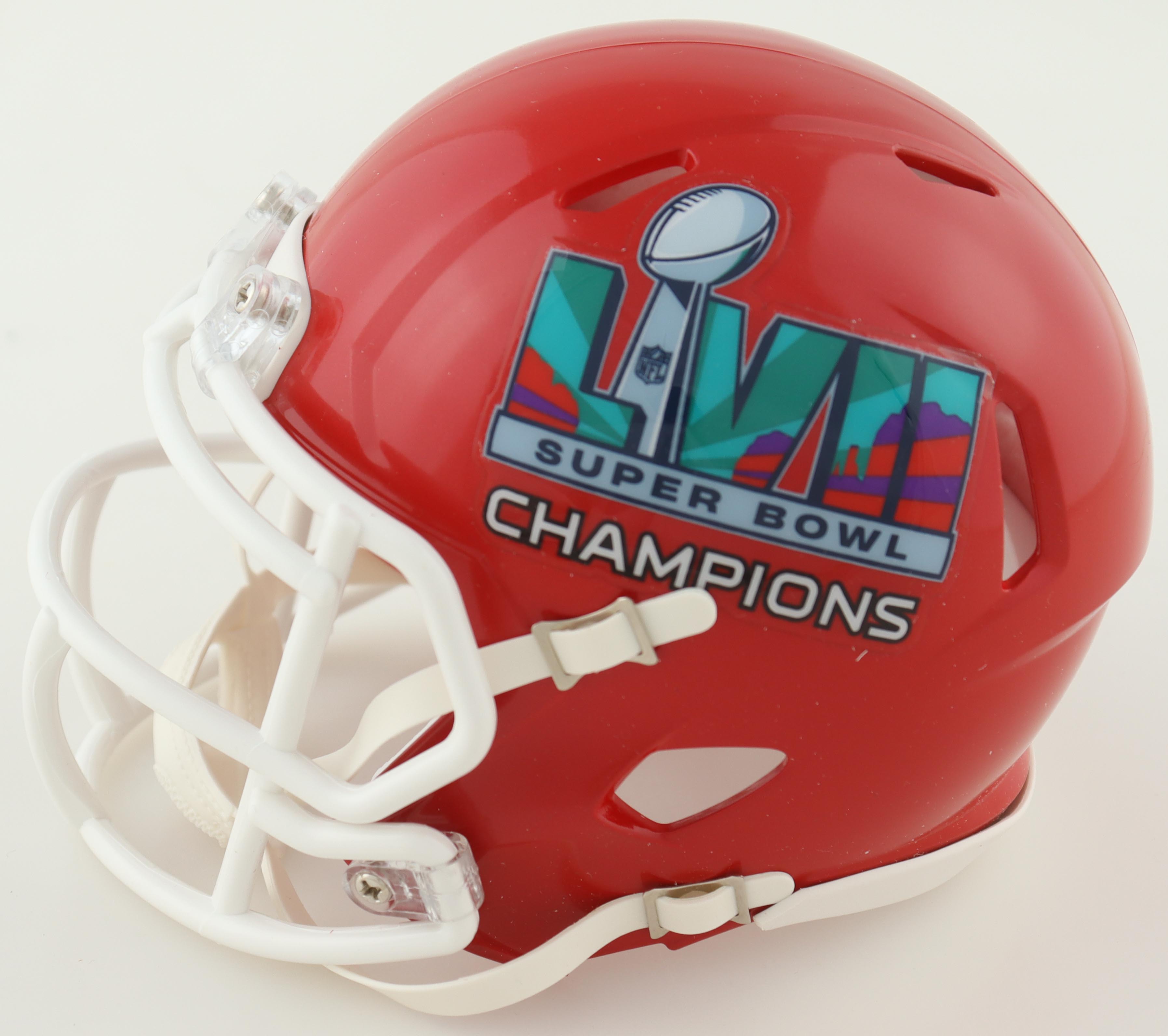 Trent McDuffie Signed Chiefs Speed Mini Helmet (Beckett) at PristineAuction.com Trent McDuffie Signed Chiefs Speed Mini Helmet (Beckett) at PristineAuction.com