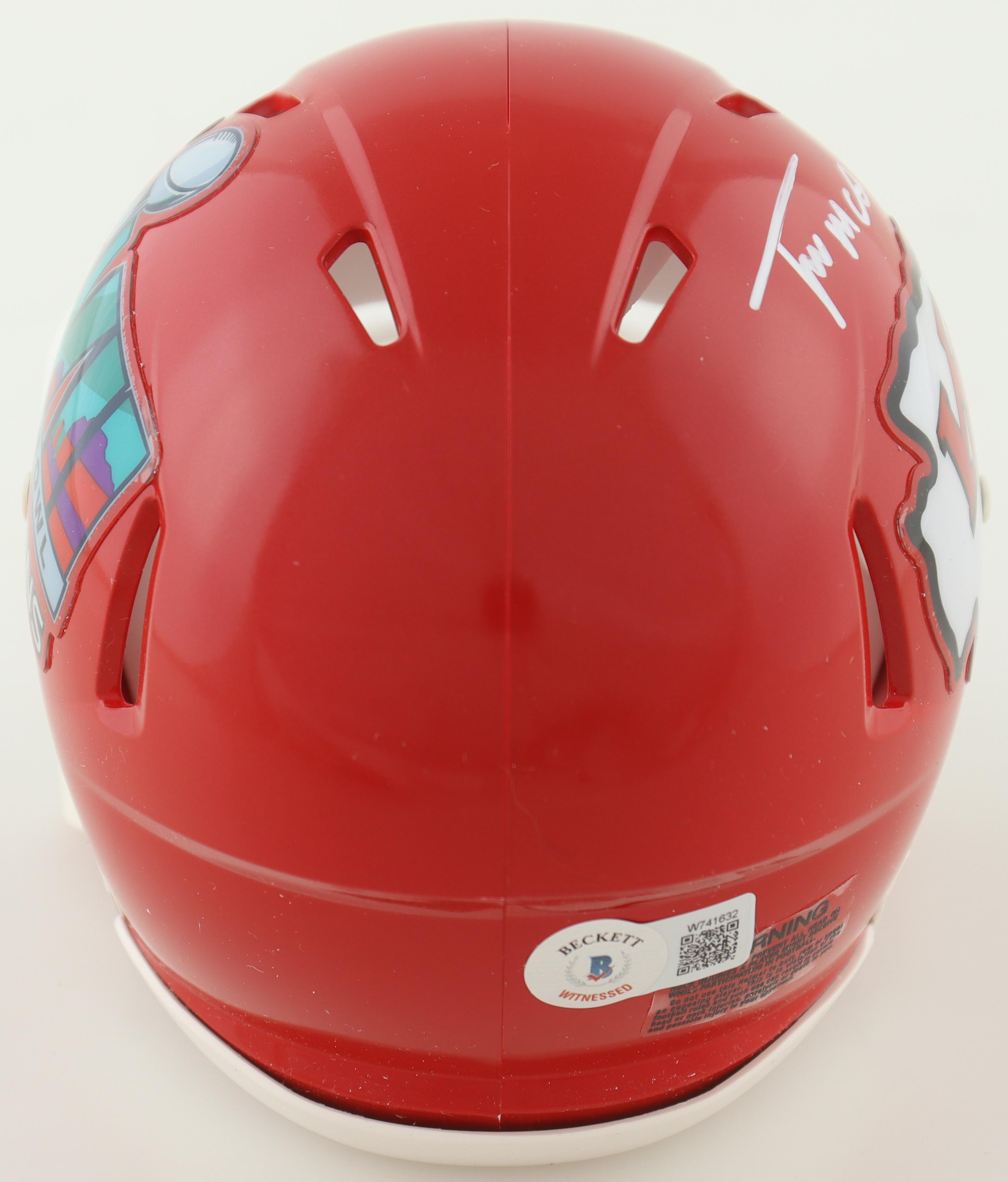 Trent McDuffie Signed Chiefs Speed Mini Helmet (Beckett) at PristineAuction.com Trent McDuffie Signed Chiefs Speed Mini Helmet (Beckett) at PristineAuction.com