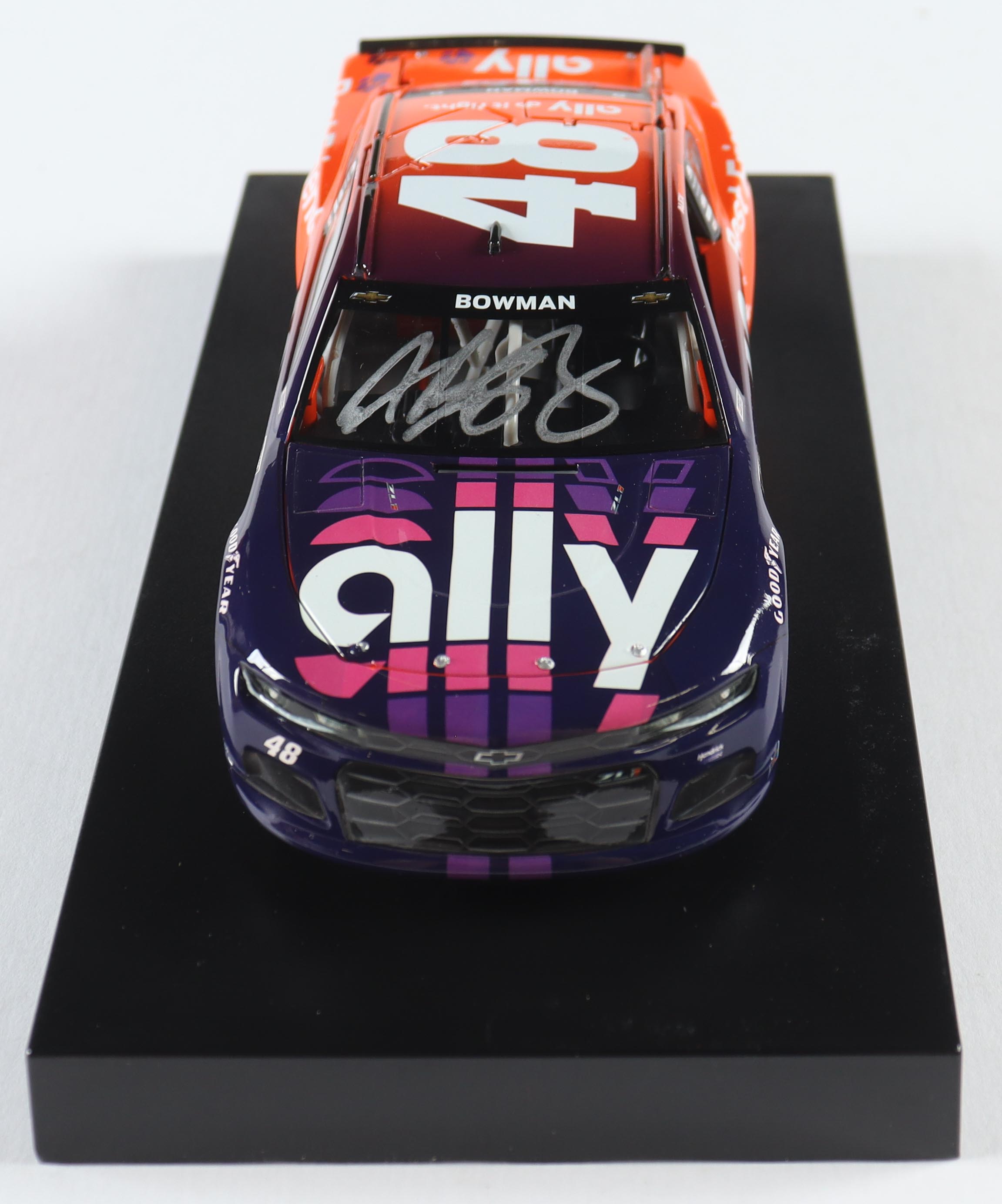 Alex Bowman Signed 2021 NASCAR #48 Ally Best Friends Camaro ZL 1 - 1:24 Premium Action Diecast Car (PA) at PristineAuction.com Alex Bowman Signed 2021 NASCAR #48 Ally Best Friends Camaro ZL 1 - 1:24 Premium Action Diecast Car (PA) at PristineAuction.com