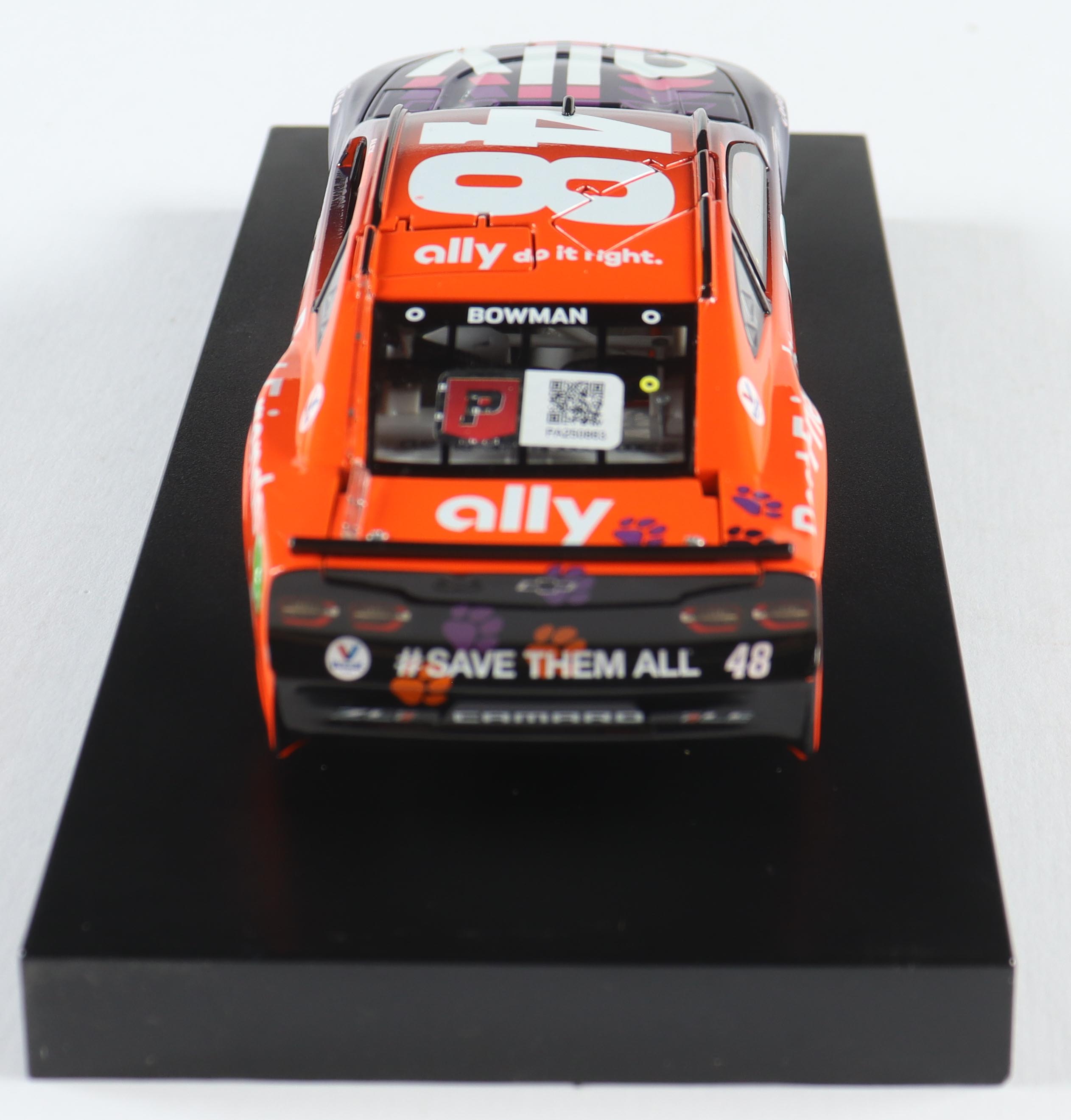 Alex Bowman Signed 2021 NASCAR #48 Ally Best Friends Camaro ZL 1 - 1:24 Premium Action Diecast Car (PA) at PristineAuction.com Alex Bowman Signed 2021 NASCAR #48 Ally Best Friends Camaro ZL 1 - 1:24 Premium Action Diecast Car (PA) at PristineAuction.com