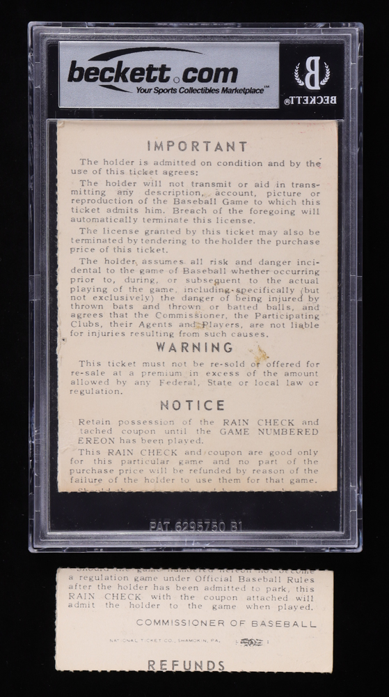 Pirates vs Orioles 1971 World Series Game 7 Ticket Stub (BGS) at PristineAuction.com Pirates vs Orioles 1971 World Series Game 7 Ticket Stub (BGS) at PristineAuction.com