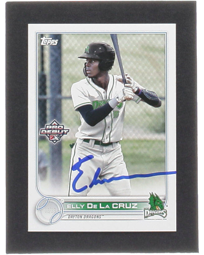 Elly De La Cruz Signed 2022 Topps Pro Debut #PD189 RC (JSA) at PristineAuction.com Elly De La Cruz Signed 2022 Topps Pro Debut #PD189 RC (JSA) at PristineAuction.com