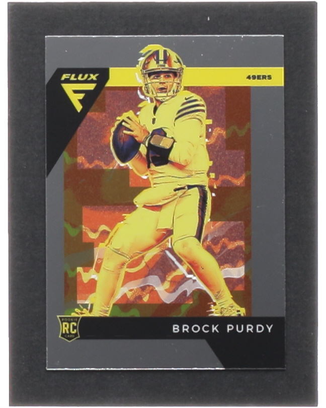 Brock Purdy 2022 Panini Chronicles Flux Rookies #2 RC at PristineAuction.com Brock Purdy 2022 Panini Chronicles Flux Rookies #2 RC at PristineAuction.com