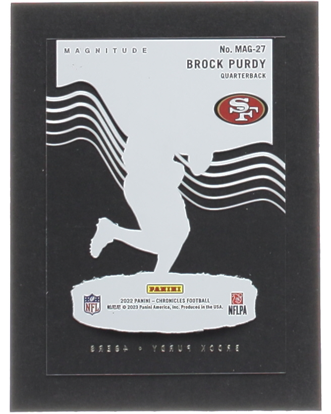 Brock Purdy 2022 Panini Chronicles Magnitude #27 RC at PristineAuction.com Brock Purdy 2022 Panini Chronicles Magnitude #27 RC at PristineAuction.com
