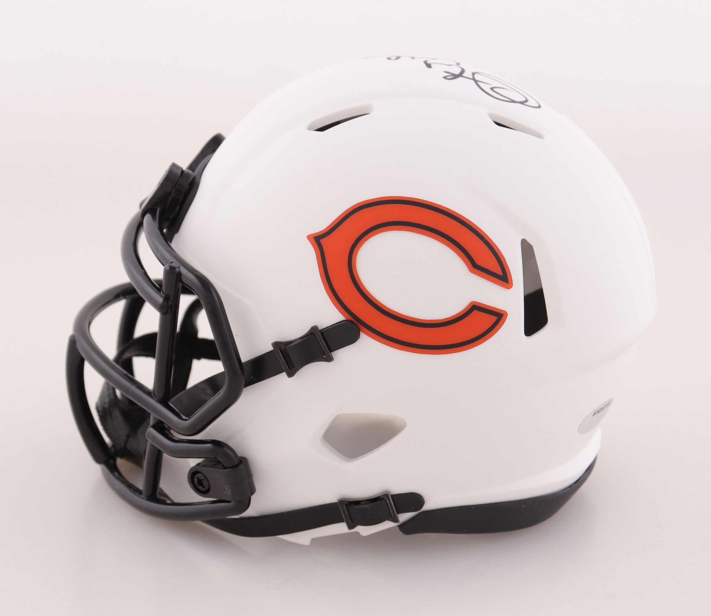 Otis Wilson Signed Chicago Bears Lunar Eclipse Mini Speed Helmet Inscribed 'SB XX Champs" (Schwartz) at PristineAuction.com Otis Wilson Signed Chicago Bears Lunar Eclipse Mini Speed Helmet Inscribed 'SB XX Champs" (Schwartz) at PristineAuction.com
