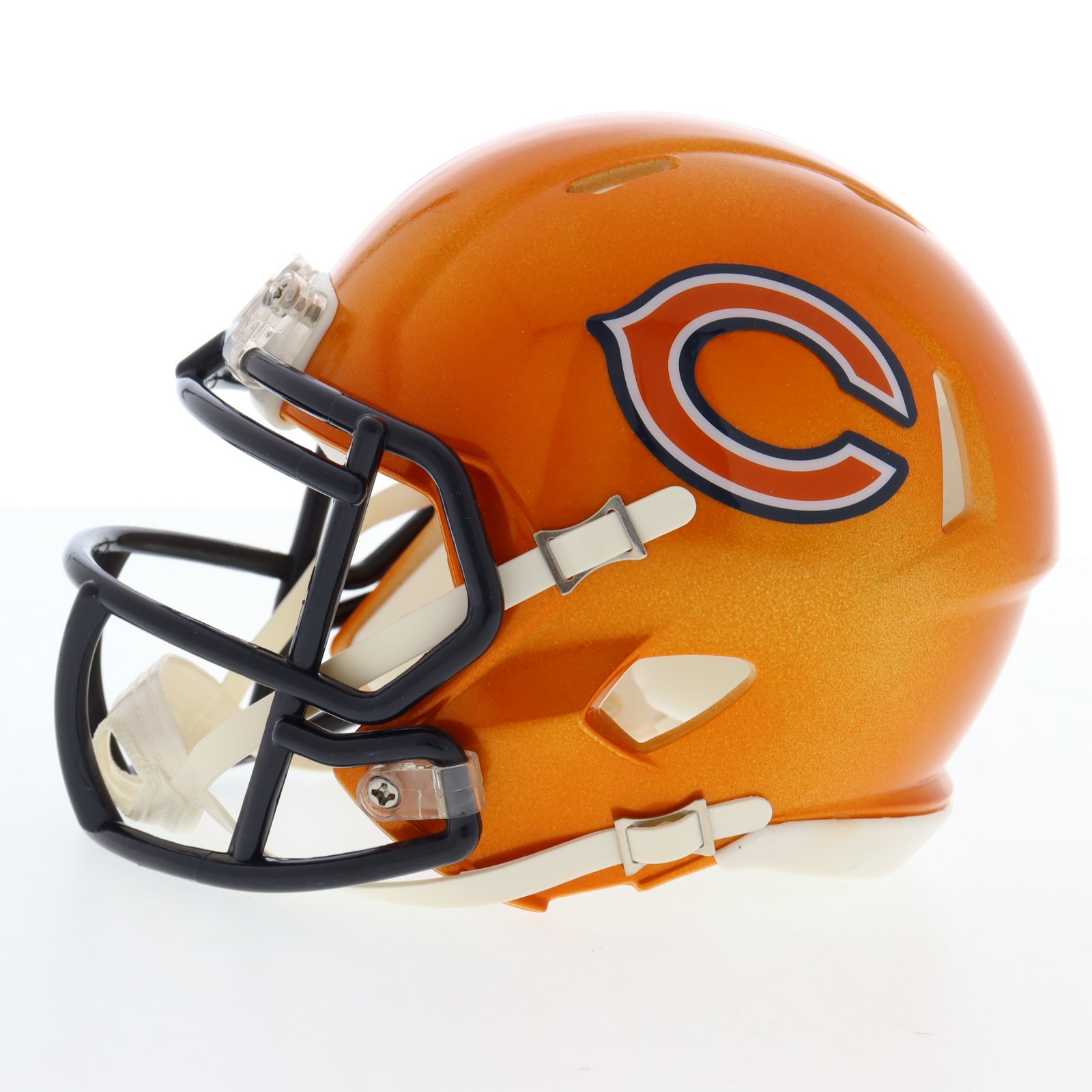 Justin Fields Signed Bears Flash Alternate Speed Mini Helmet (Beckett) at PristineAuction.com Justin Fields Signed Bears Flash Alternate Speed Mini Helmet (Beckett) at PristineAuction.com